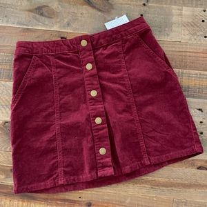 Altar’d State corduroy skirt - sz XS